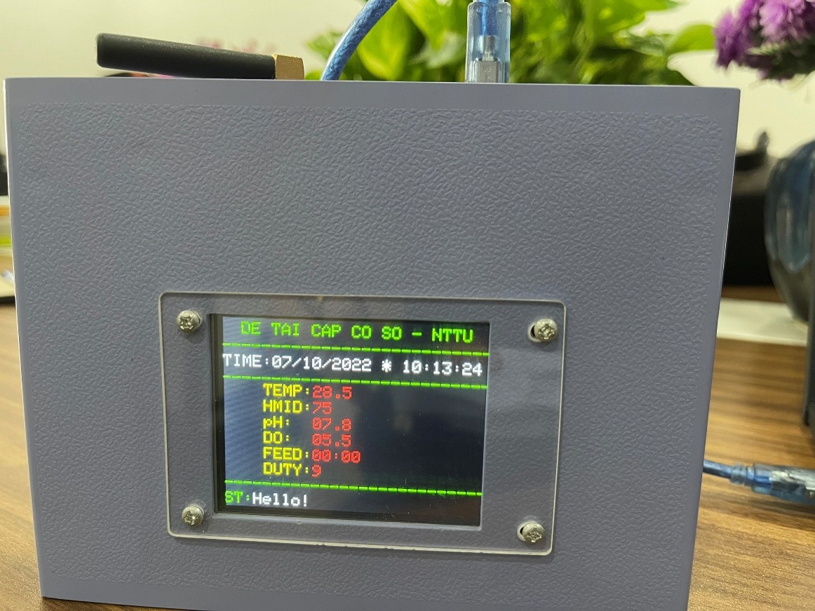 Hệ thống  IoT ứng dụng trong lĩnh vực thuỷ sản